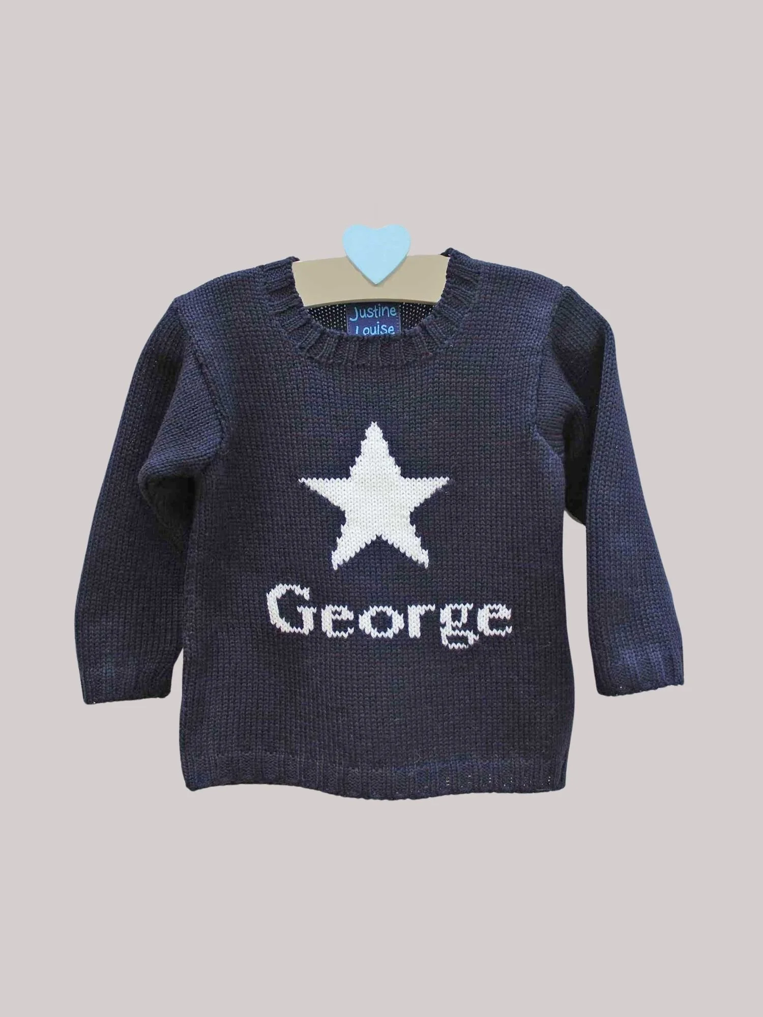 Star Baby Jumper in Merino Wool