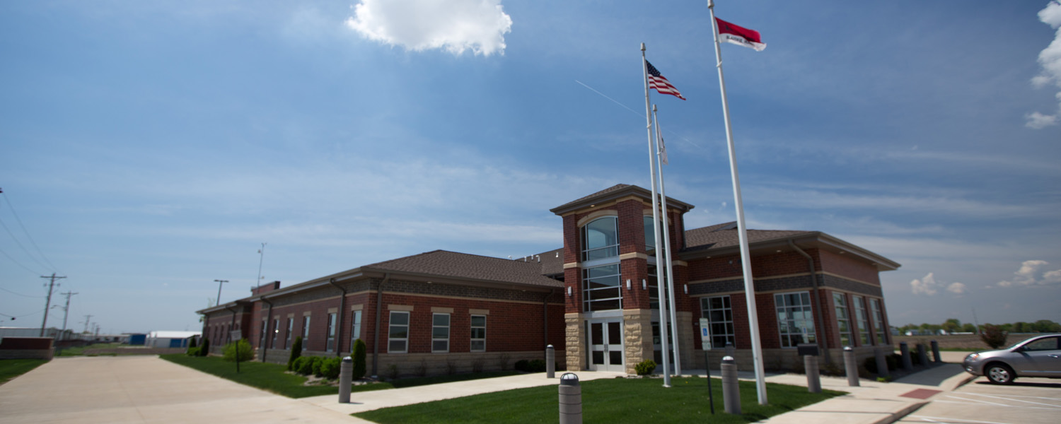 Morton Fire Department Facility, Courtland Avenue, Morton. Photo by Kevin May