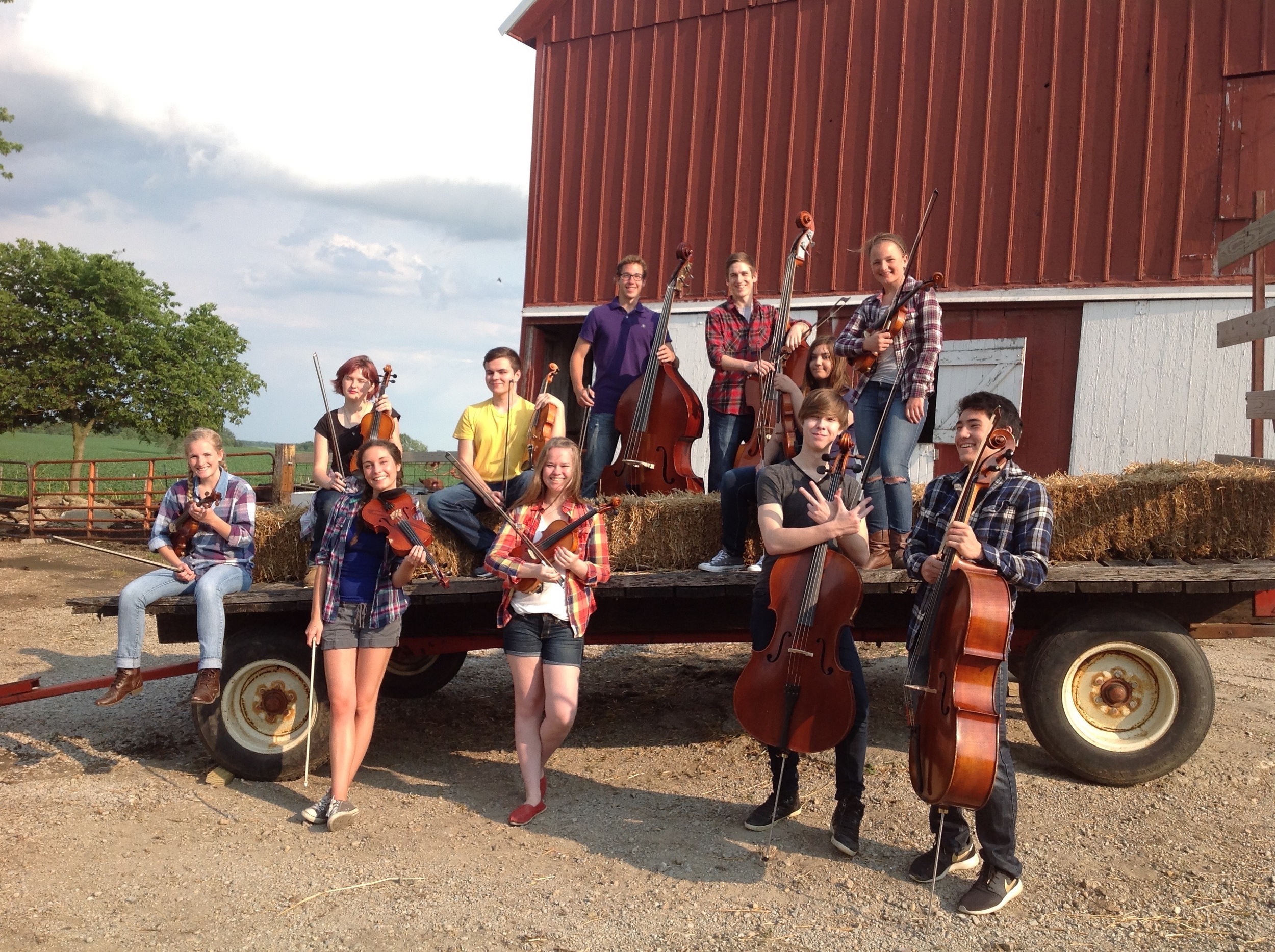 2015/2016 Prelude members. Prelude is a strings ensemble chosen by the Orchestra Director(s), that plays for various school concerts and is also available for hire to play at area events.