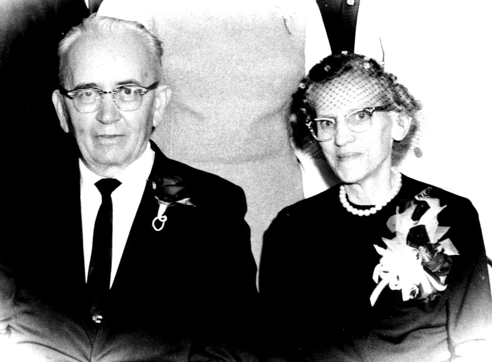 C.J. Rediger and his wife Myrtle