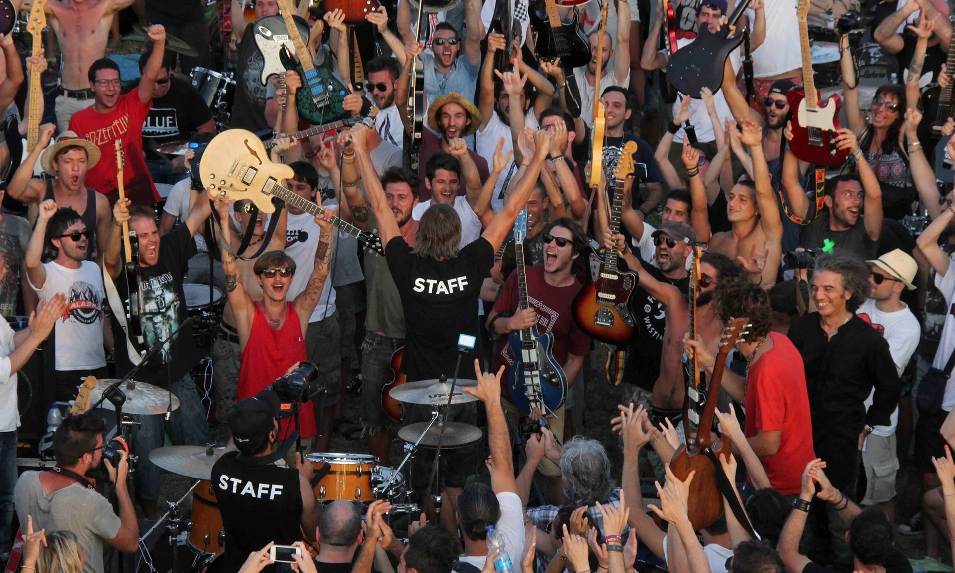 Foo Fighters viral video organiser 'cried like a baby' after worldwide reaction | Music | The Guardian