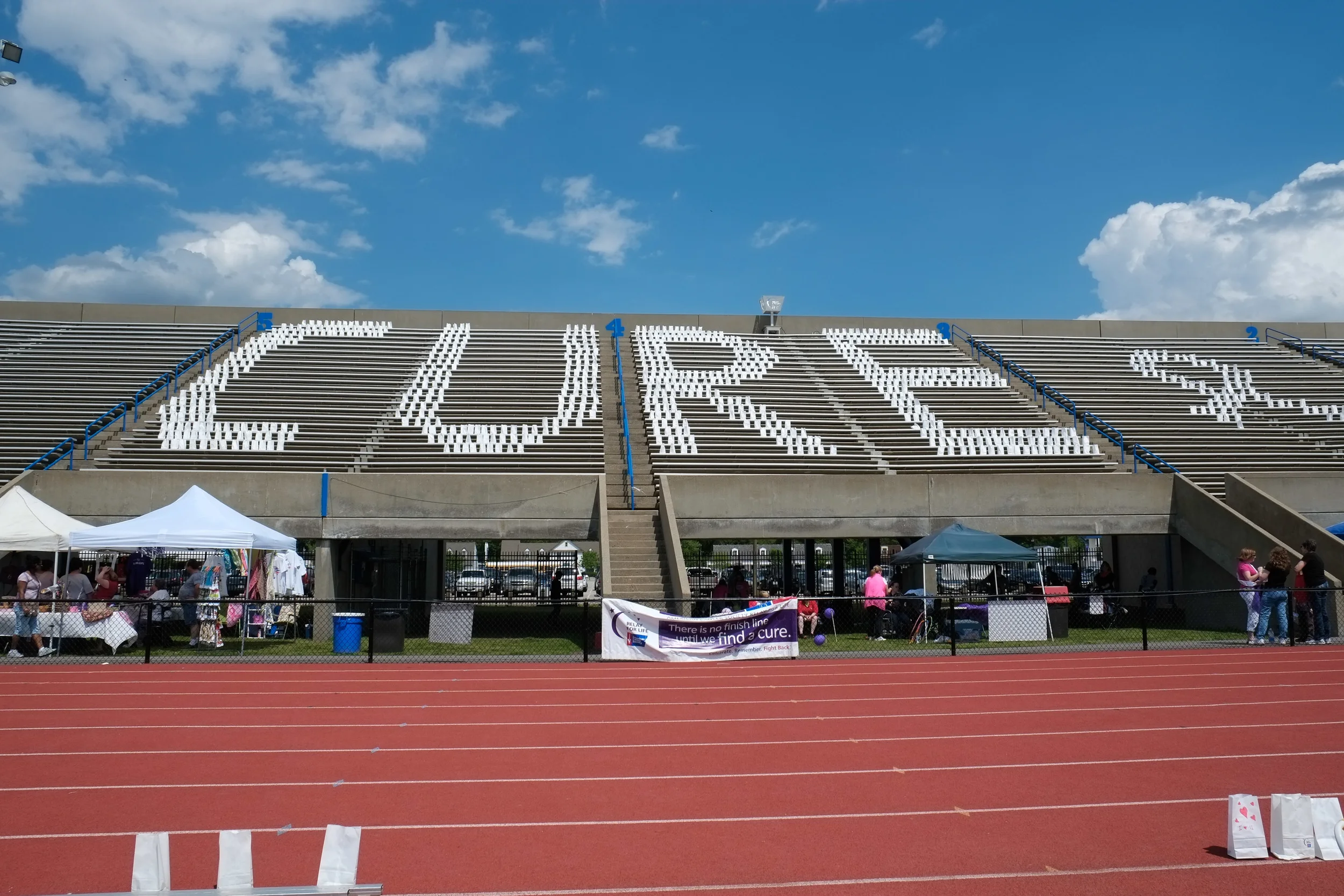 Relay for Life 2014- John B. Todd Stadium in Newport News, Virginia