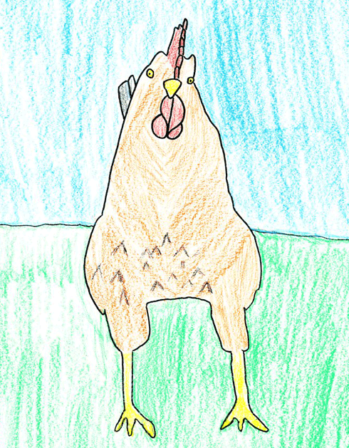 Michelle, age 8, “Curious”