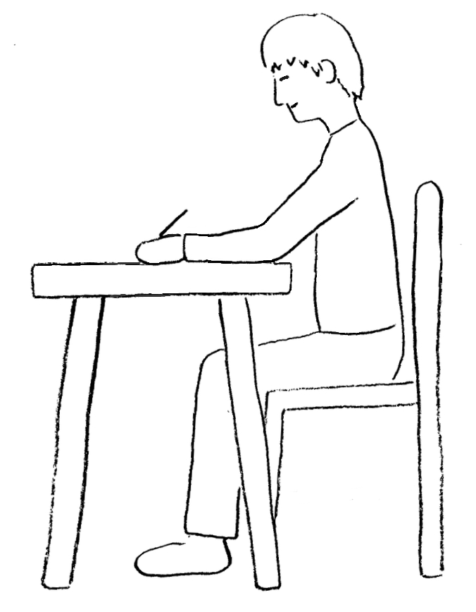 Featured image of post Person Sitting In Chair Drawing Easy Over 38 494 sitting chair pictures to choose from with no signup needed