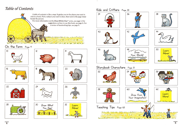 Draw Write Now, Book 1 - Draw Your World - Children's Drawing Books ...
