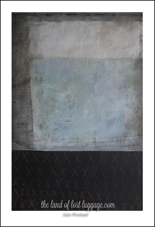 The Score 24x36", stretched canvas. 2013