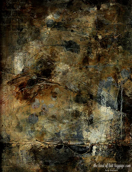 Mixed media on paper, Feb. 2010