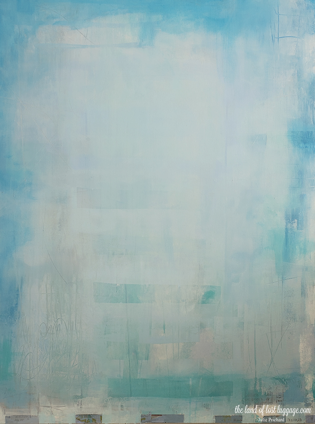 Untitled, Mixed media on canvas 30x40 NFS