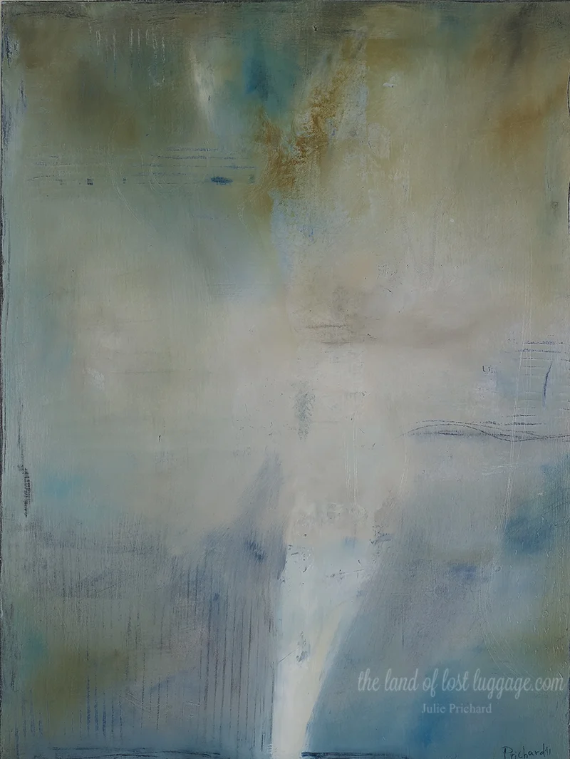 Untitled 81; Acrylic on cradled wood panel; 24x18x1.5"