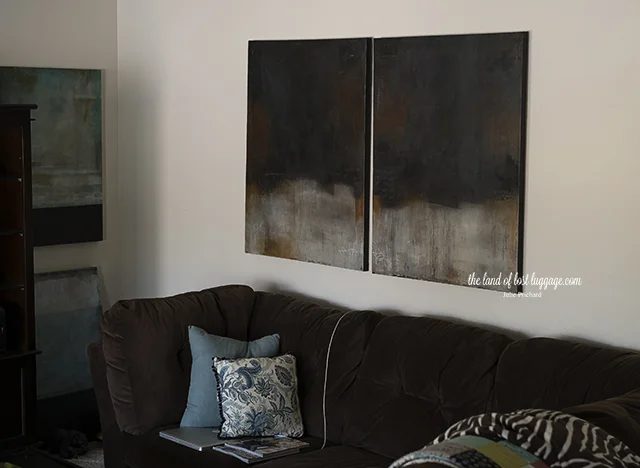 Diptych: 2x 30x40 Mixed Media