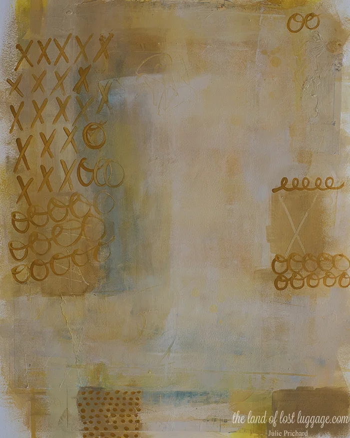 Untitled 16x20 Mixed Media on illustration board.