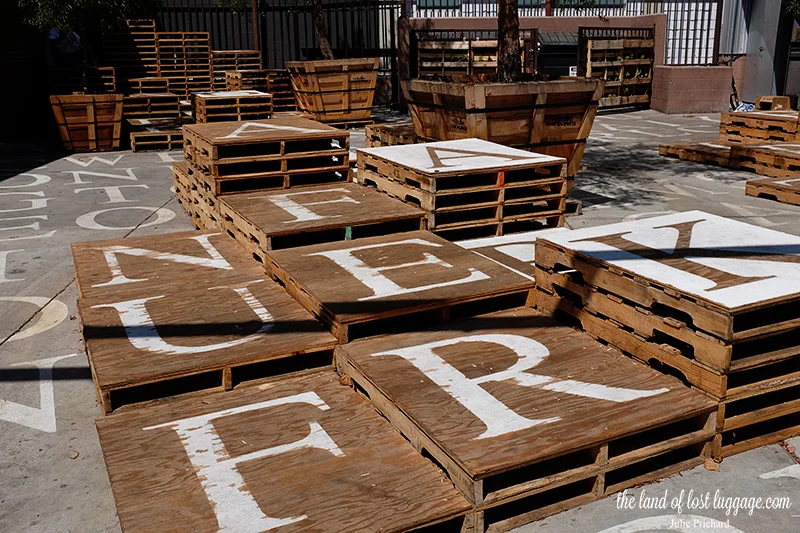 Temporary installation downtown.. 