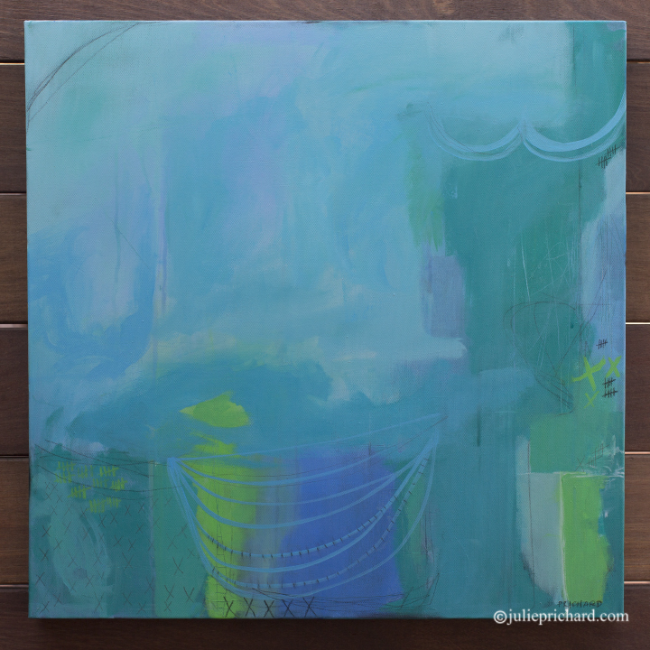 "After Party" 24x24x1.5