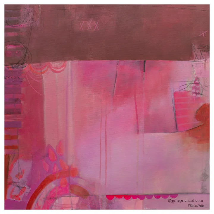 Painting created using techniques from the Abstract Expressionism series NOW OPEN.