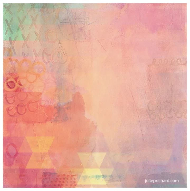 The amazing Pixlr app plus my original paintings.