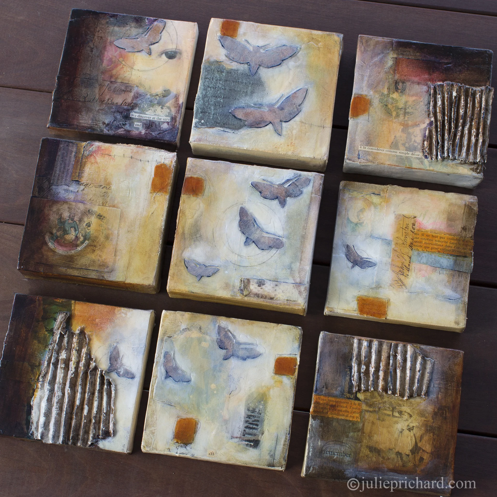9 panel collection!! Display as a group or break apart. $300! Click here.