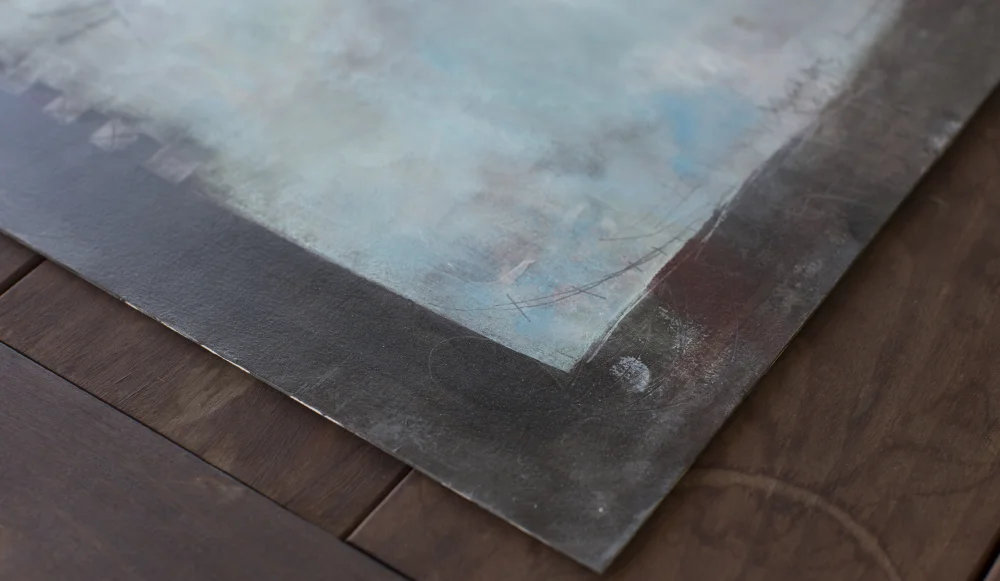 abstract layered art