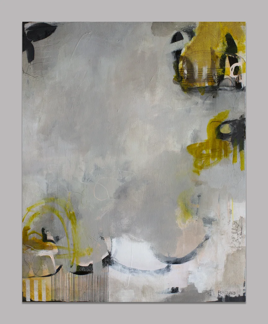 “Confetti and Petite Palmiers” 16x20 stretched gallery canvas. Available here .