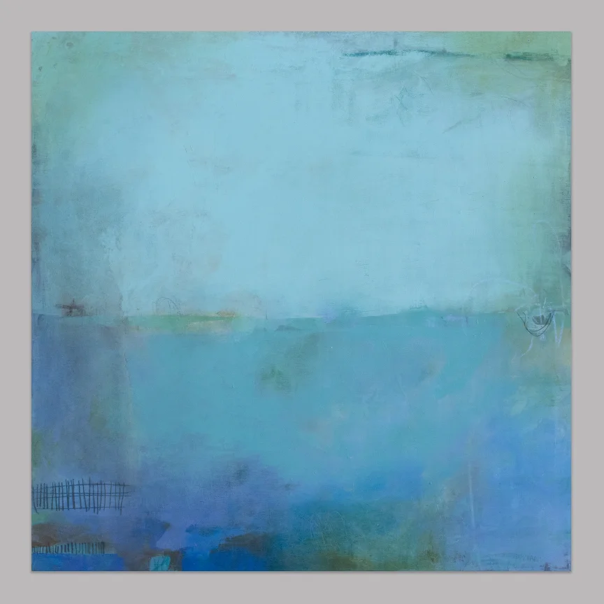“Reef” 24x24x1.5” Cradled wood panel. Archival materials. Dirt cheap. Check it out here .