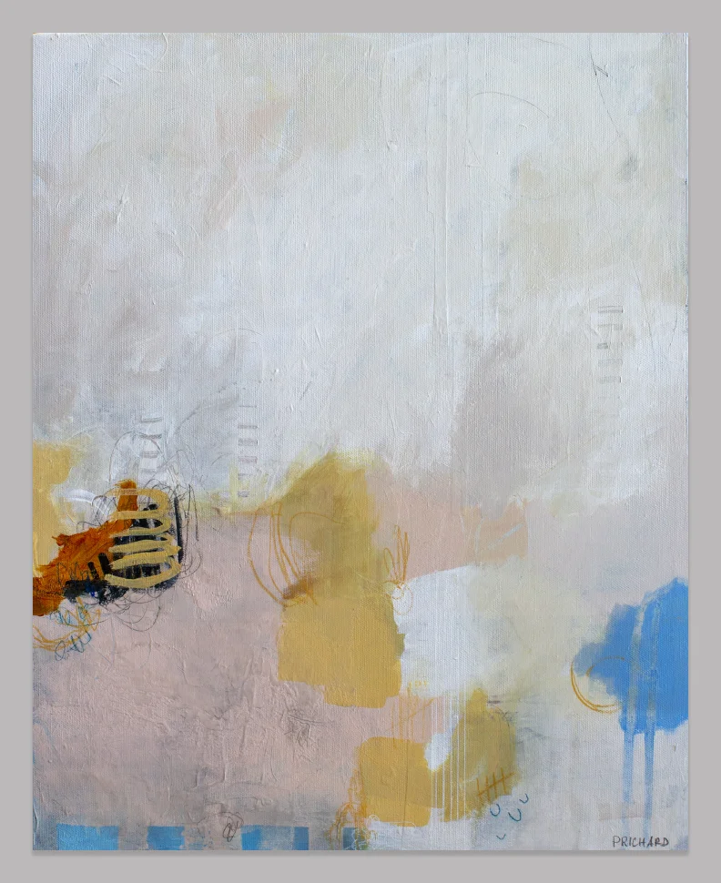 “1981” Original painting by Julie Prichard. 16x20 stretched canvas.