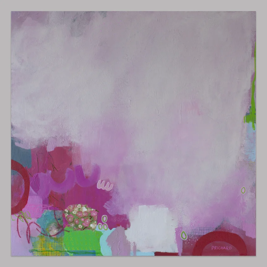 “County Fair” 16x16 Mixed Media on wood pane Click here to purchase.