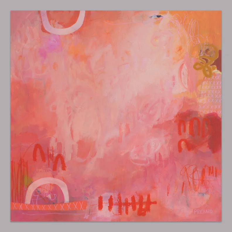 “Sunset Jubilee” NEW from artist, Julie Prichard 24x24”. Click here for more info.