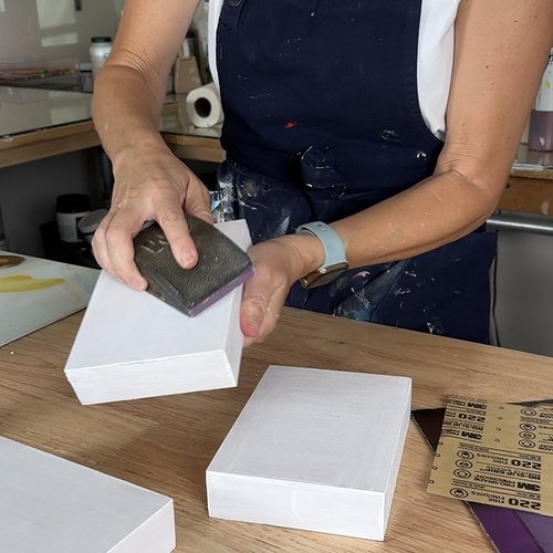 How to Prep Wood Panels for Acrylic — JULIE PRICHARD