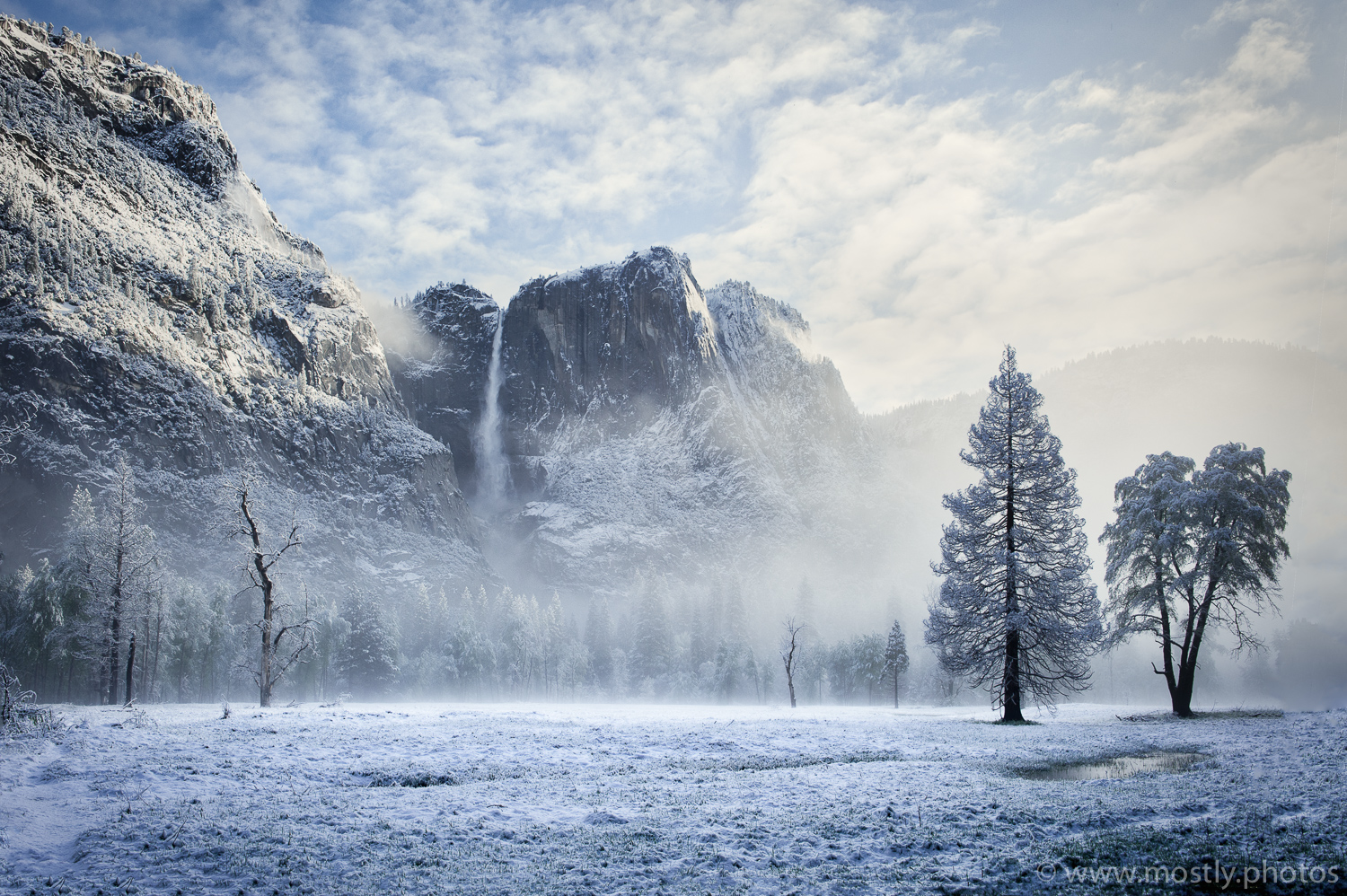 Yosemite Falls - Macphun Luminar with 'Abandoned Places' Pre-Set