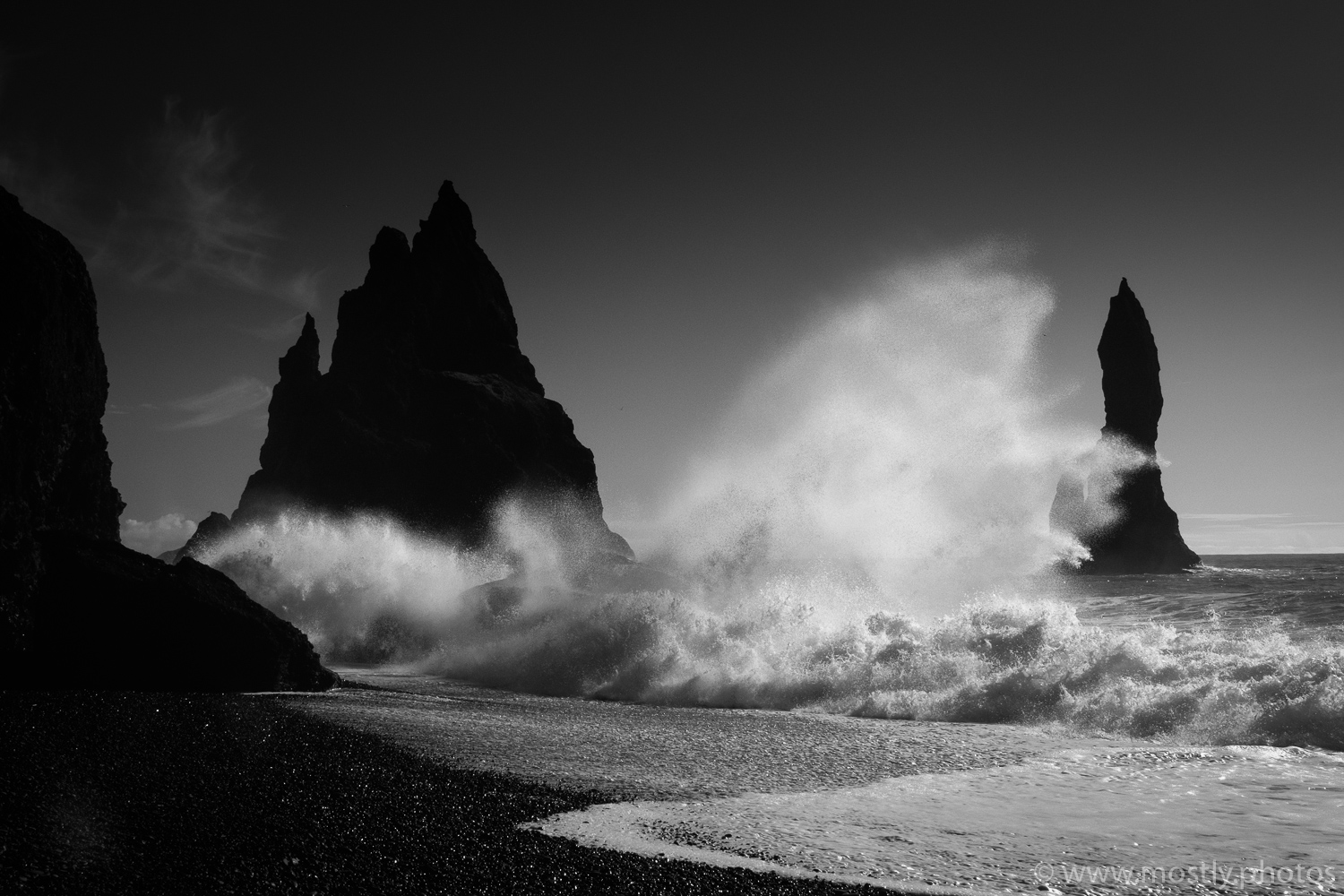 Fuji X-T1 - The Black Sand Beaches at Vik in Iceland