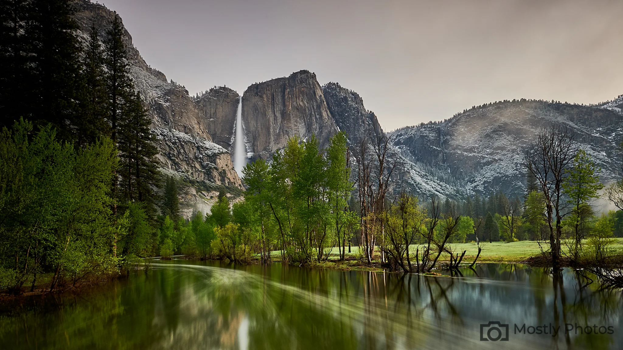 Yosemite Falls from Swinging Bridge - Capture One Pro 12 Edit of Nikon RAW
