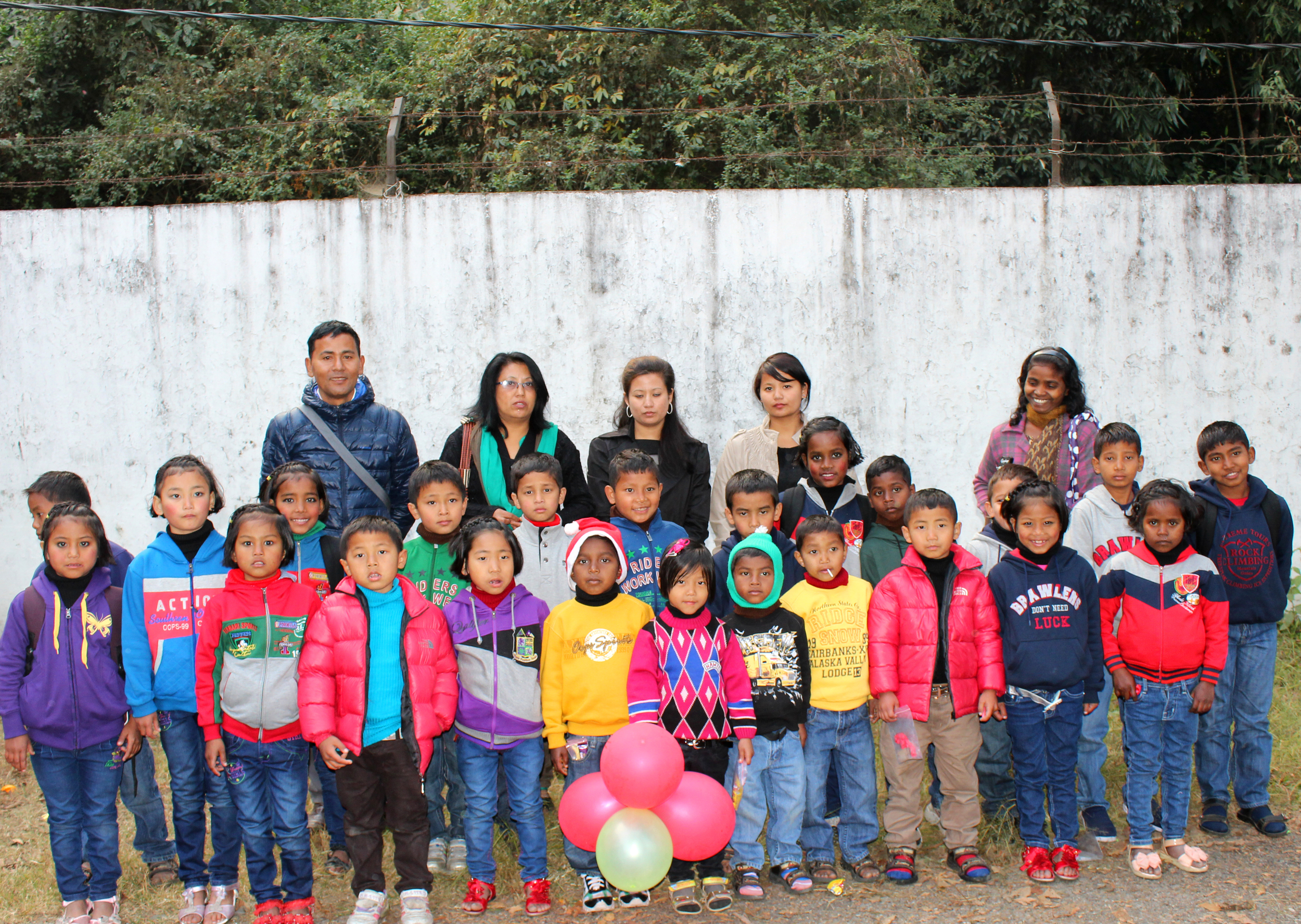  The staff and children of Kalimpong 2. 