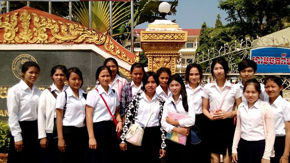 University students from Asia's Hope Cambodia in Battambang