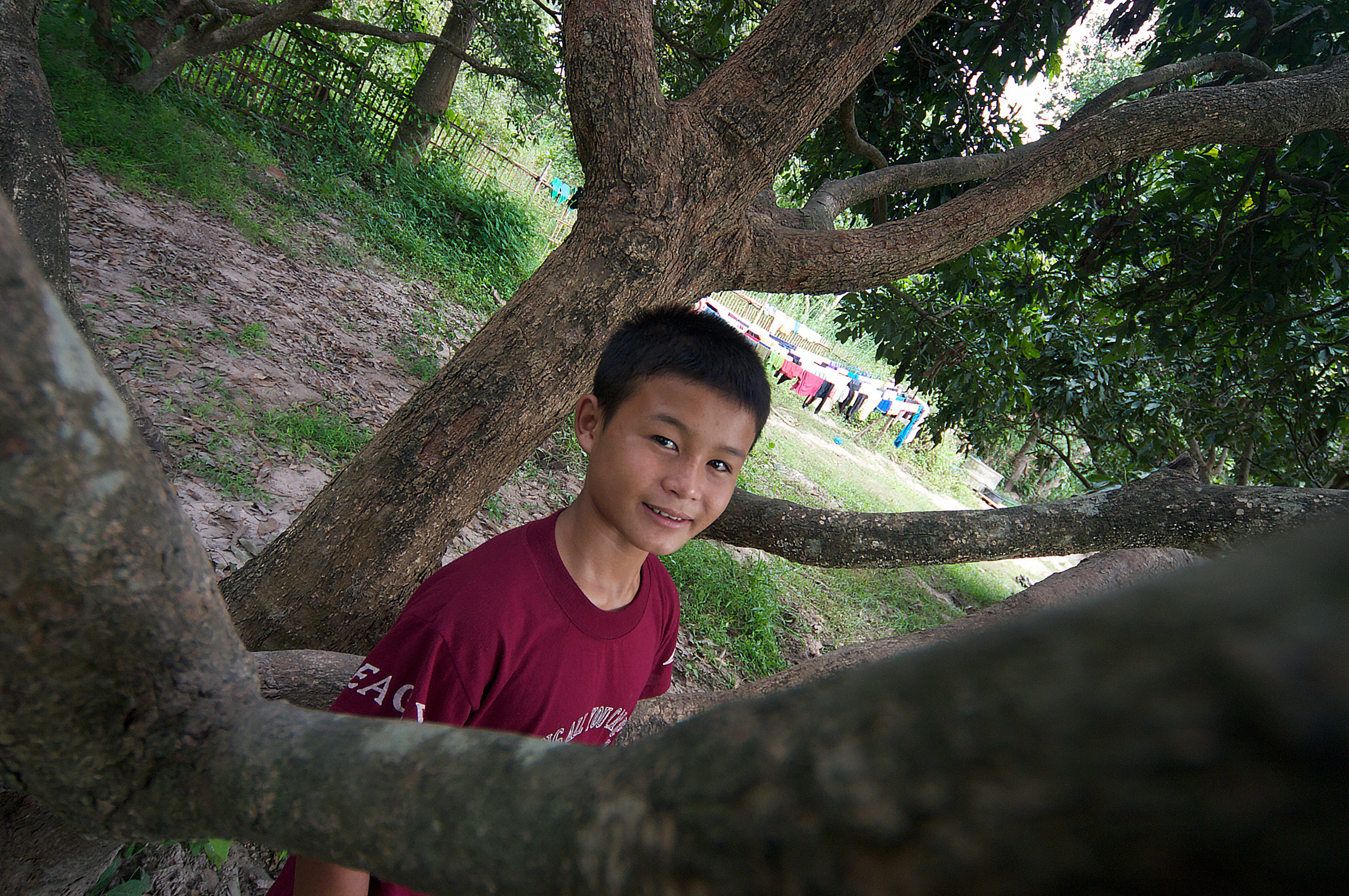  Janpon, age 13, growing up at Asia's Hope in Doi Saket, Thailand. 