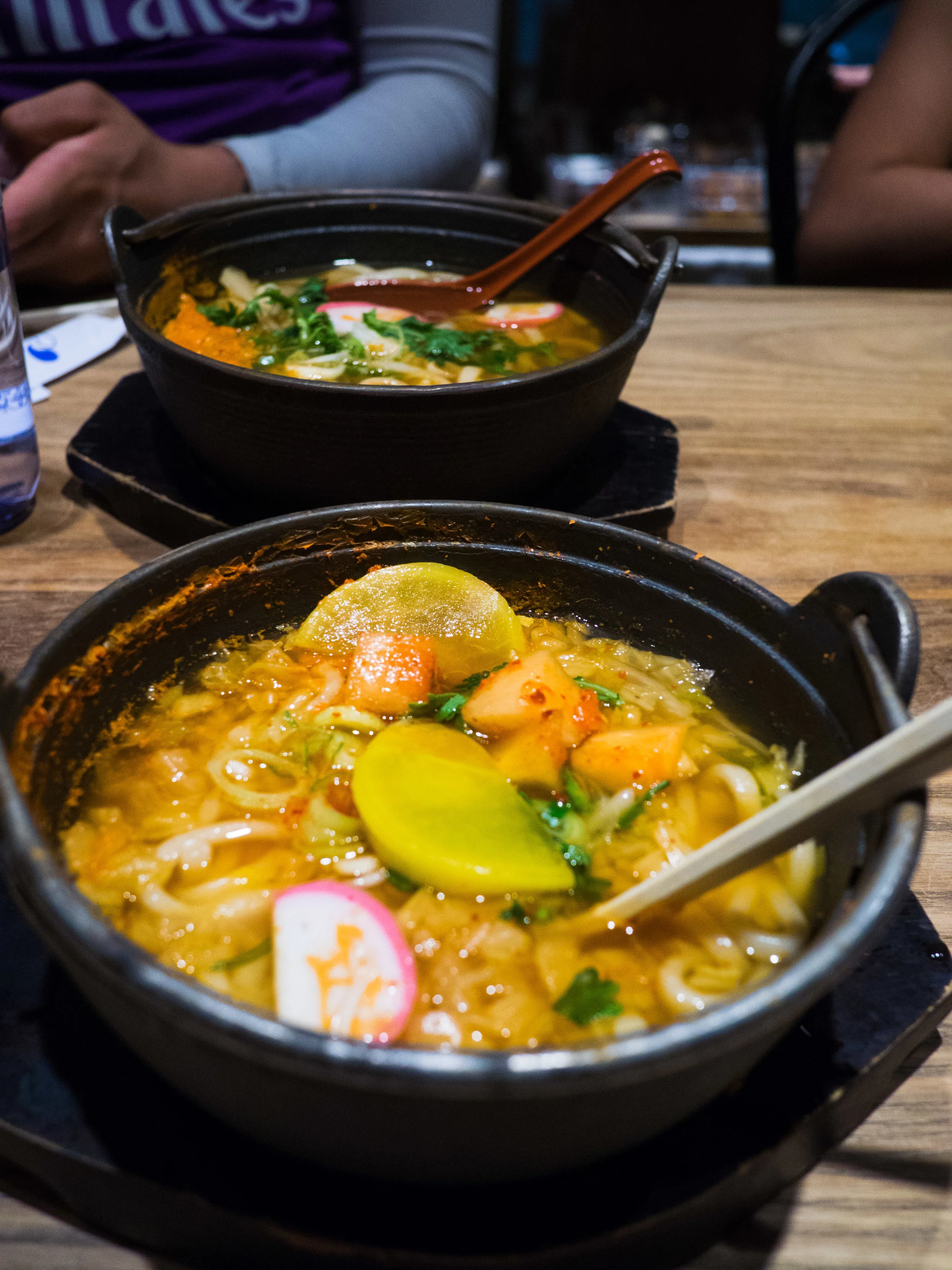 Obligatory noodle shot. As eaten in the Seoul Incheon airport.