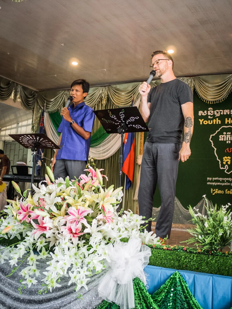 I encourage the students to take their position of leadership at the center of global Christianity