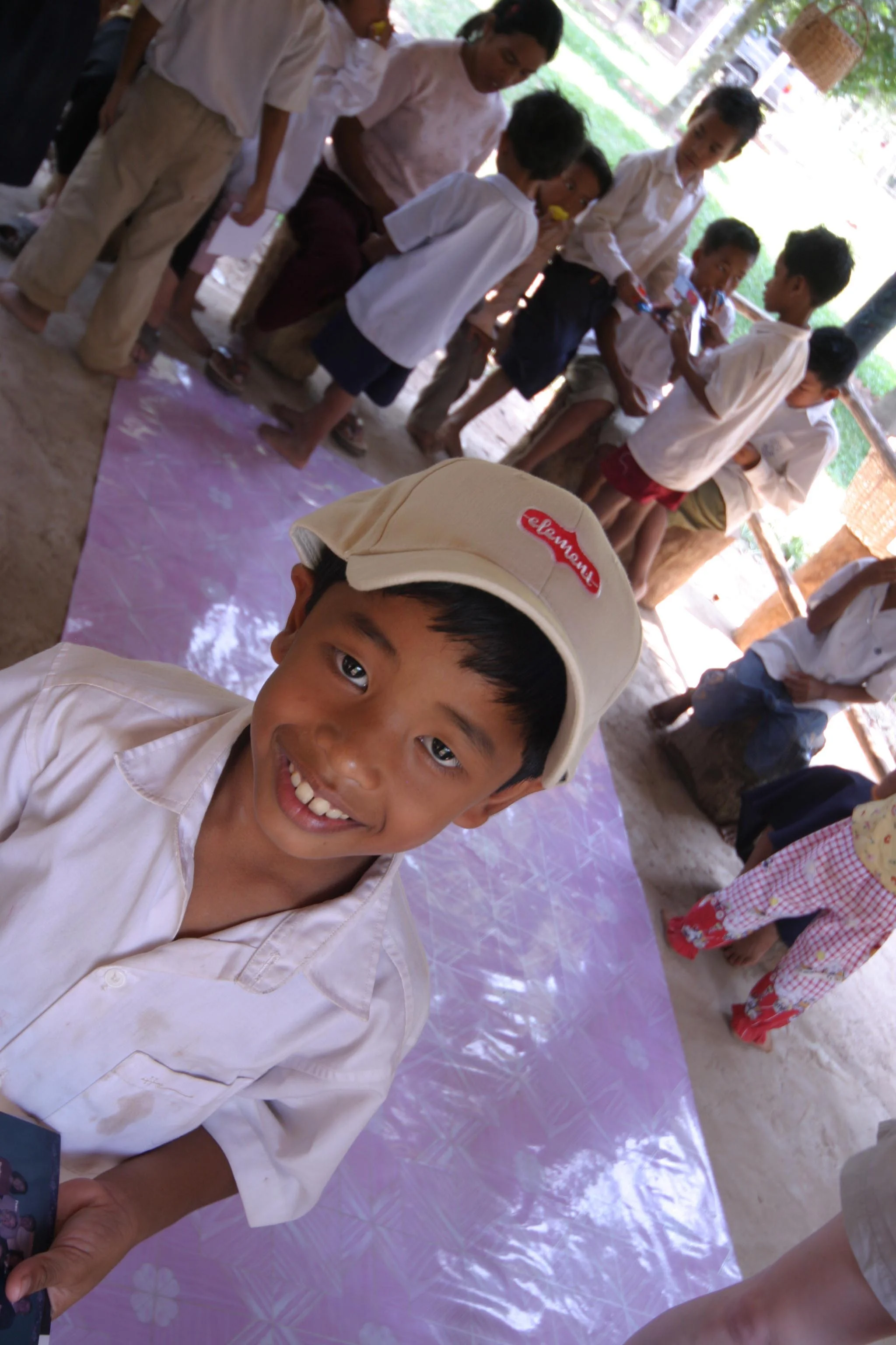 My main main, Sophat, wearing a hat from Element, a company I once owned. Sophat currently lives at our University Student Center in Phnom Penh, Cambodia and is engaged to Rida, a graduate from our Battambang 1 Home.