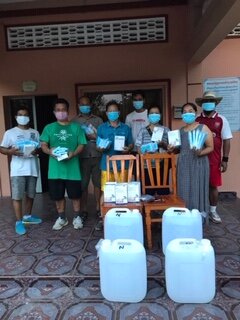  Our home parents in Battambang, Cambodia, are all stocked up on masks and gloves —&nbsp;and plenty of disinfectant.  