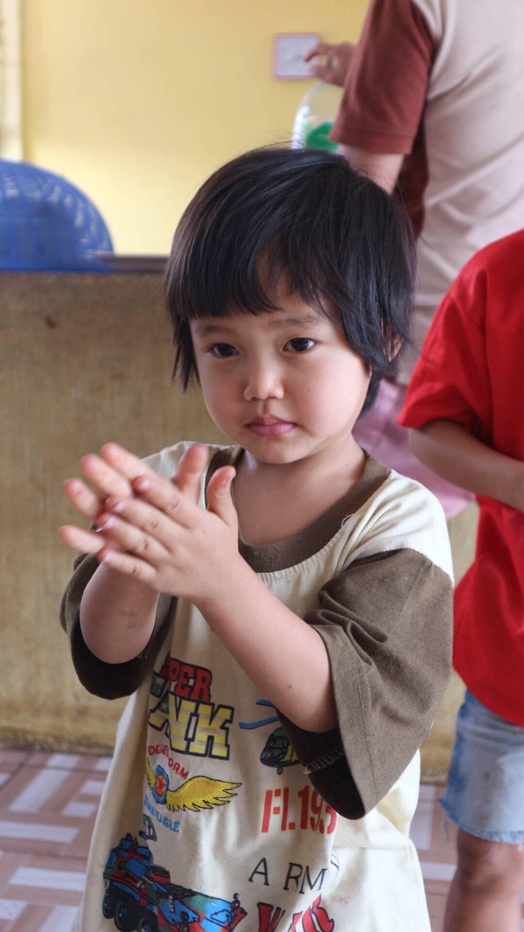  The little ones at our homes in Wiang Pa Pao, Thailand are learning to keep themselves and others safe from the coronavirus. 