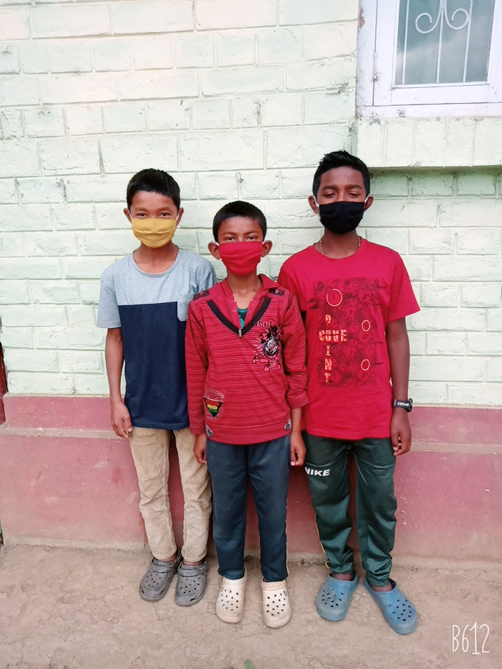  These boys in Kalimpong are keeping clean and healthy. 