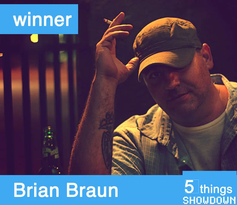 With 62% of the vote, Brian Braun isthe winner of our 5th and final matchup for the first round. Thanks so much to Justin Powell for playing along.