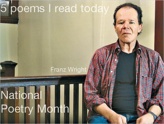 1. The Meaning by Franz Wright http://bit.ly/i40r2I
2. Some Advice to Those Who Will Serve Time in Prison by Nazim Hikmet http://bit.ly/hwxcTb
3. Ararat by Mark Doty http://bit.ly/hP0hYg
4. Spring Snow by William Matthews http://bit.ly/fXaoW2
5. Snow Day by Billy Collins http://bit.ly/e53eEc