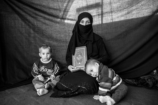 man, Nizip refugee camp, Turkey