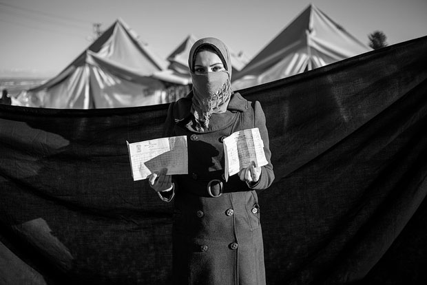 Tamara, Adiyaman refugee camp in Turkey