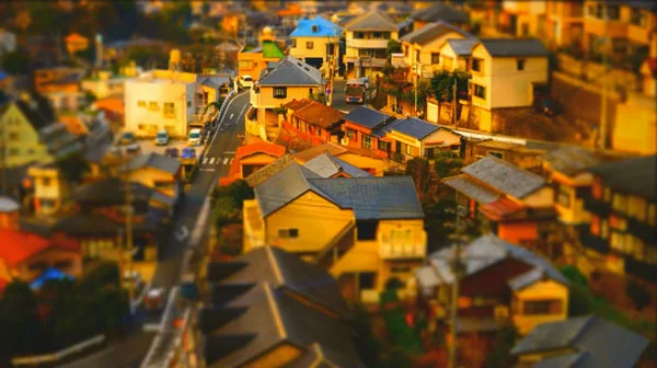 Nagasaki Tilt-shift Timelapse