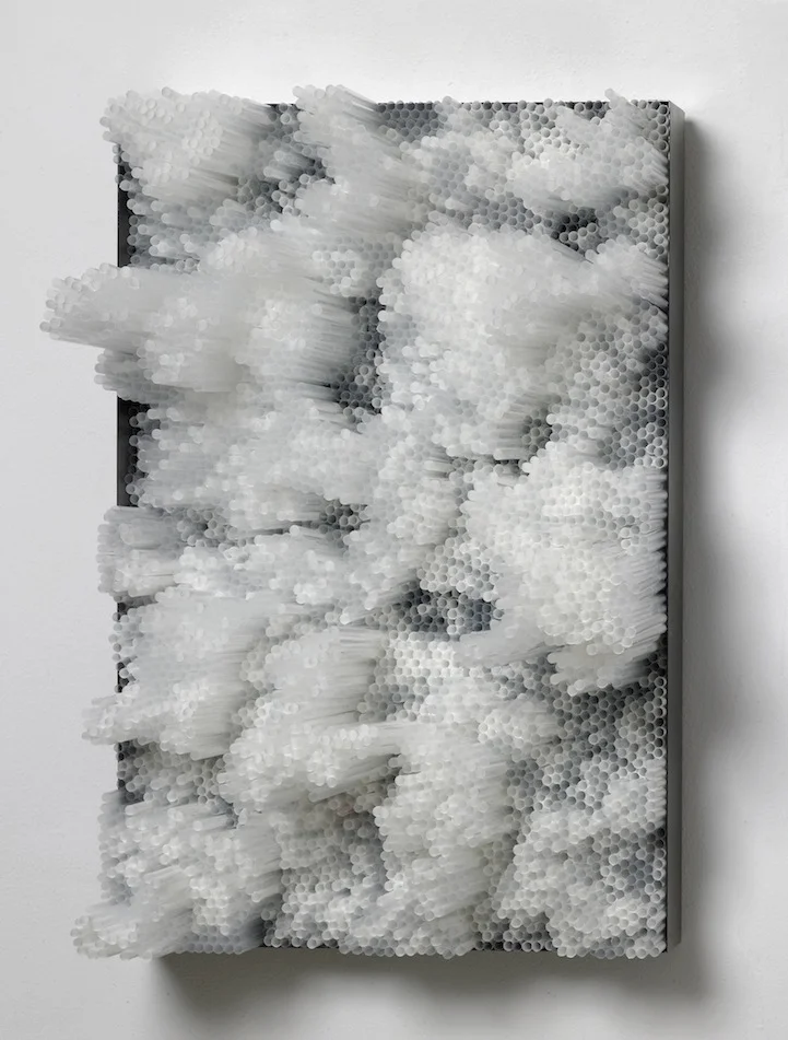 Thousands of Plastic Straws Create Evocative 3D Art — 5 things I