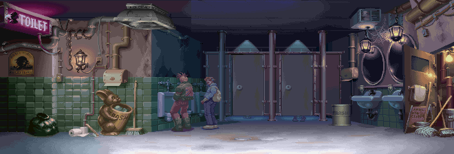 An oldie but a goodie: This huge collection of fighting game background gifs