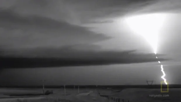 Lightning Played in Super Slo-Mo