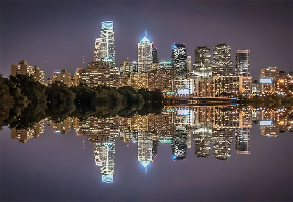 Cityscapes Mirrored from Around the World