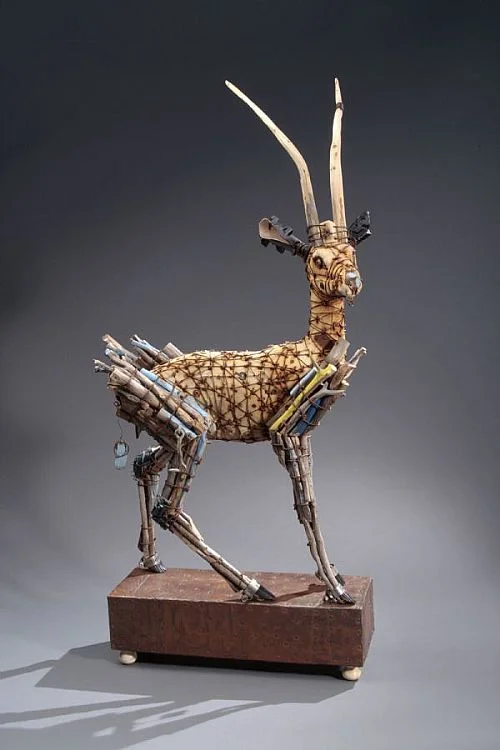 Animal Sculptures made from found objects by Geoffrey Gorman — 5 things