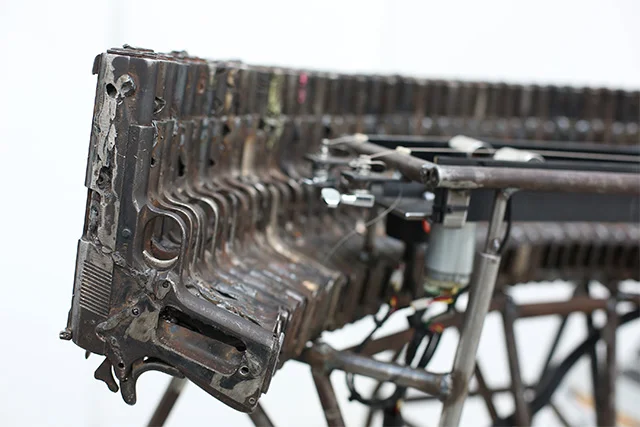 Weapons Transformed into Musical Instruments
